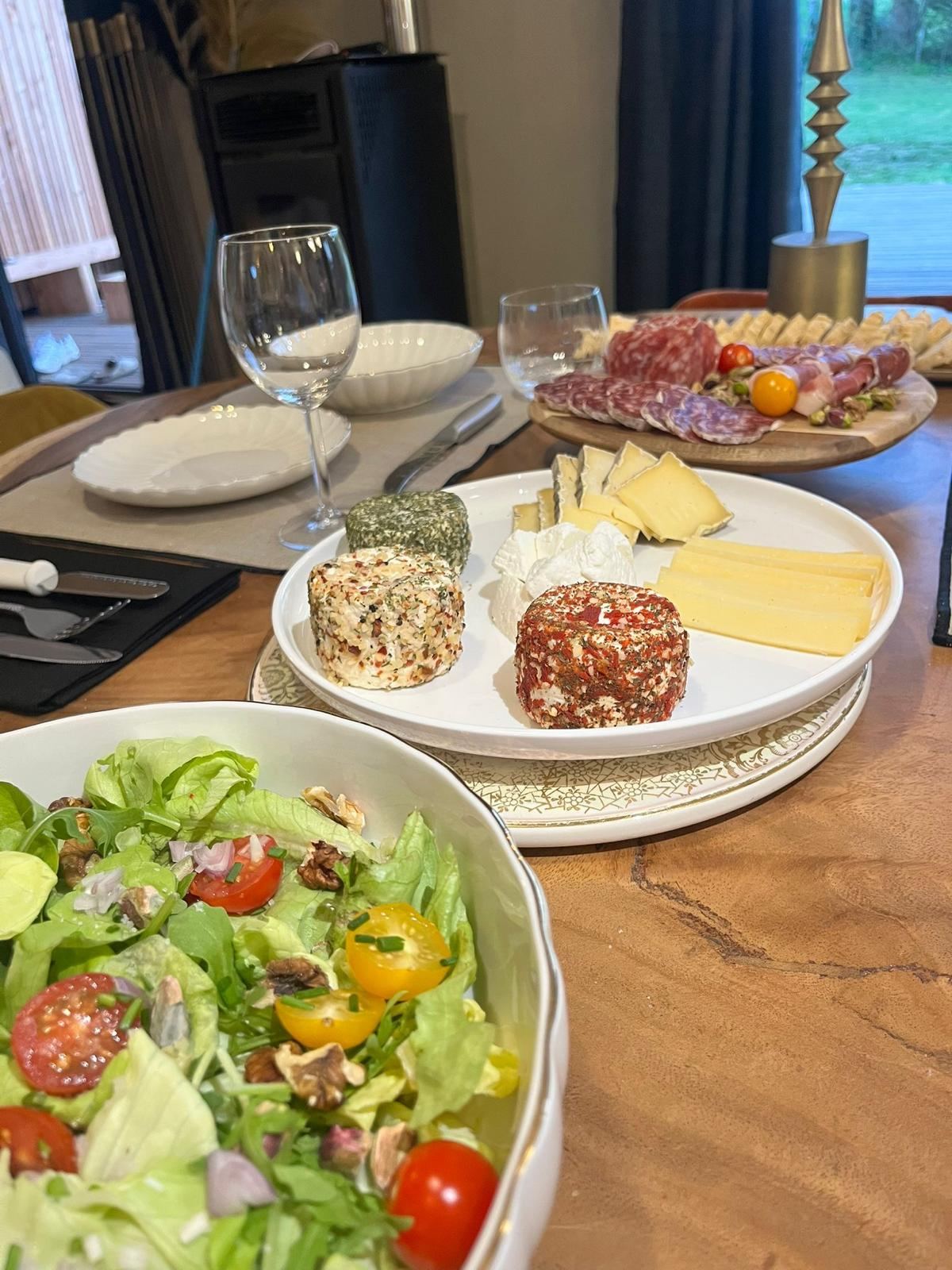 Plateau de charcuterie et fromage